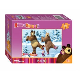 Puzzle Máša a medvěd - 54d