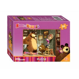 Puzzle Máša a medvěd - 54d