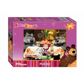 Puzzle Máša a medvěd - 80d