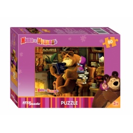 Puzzle Máša a medvěd - 80d