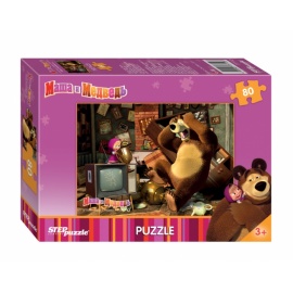 Puzzle Máša a medvěd - 80d