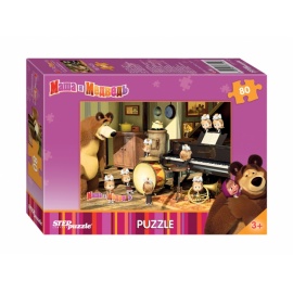 Puzzle Máša a medvěd - 80d