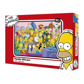 Puzzle The Simpsons 500 dílků
