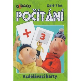 Vzdělávací karty Počítání Pat a Mat			