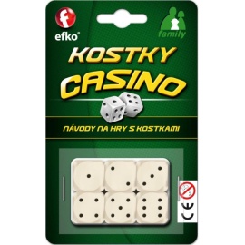 Hrací kostky Casino