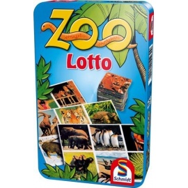 Zoo Lotto - hra v plechové krabičce